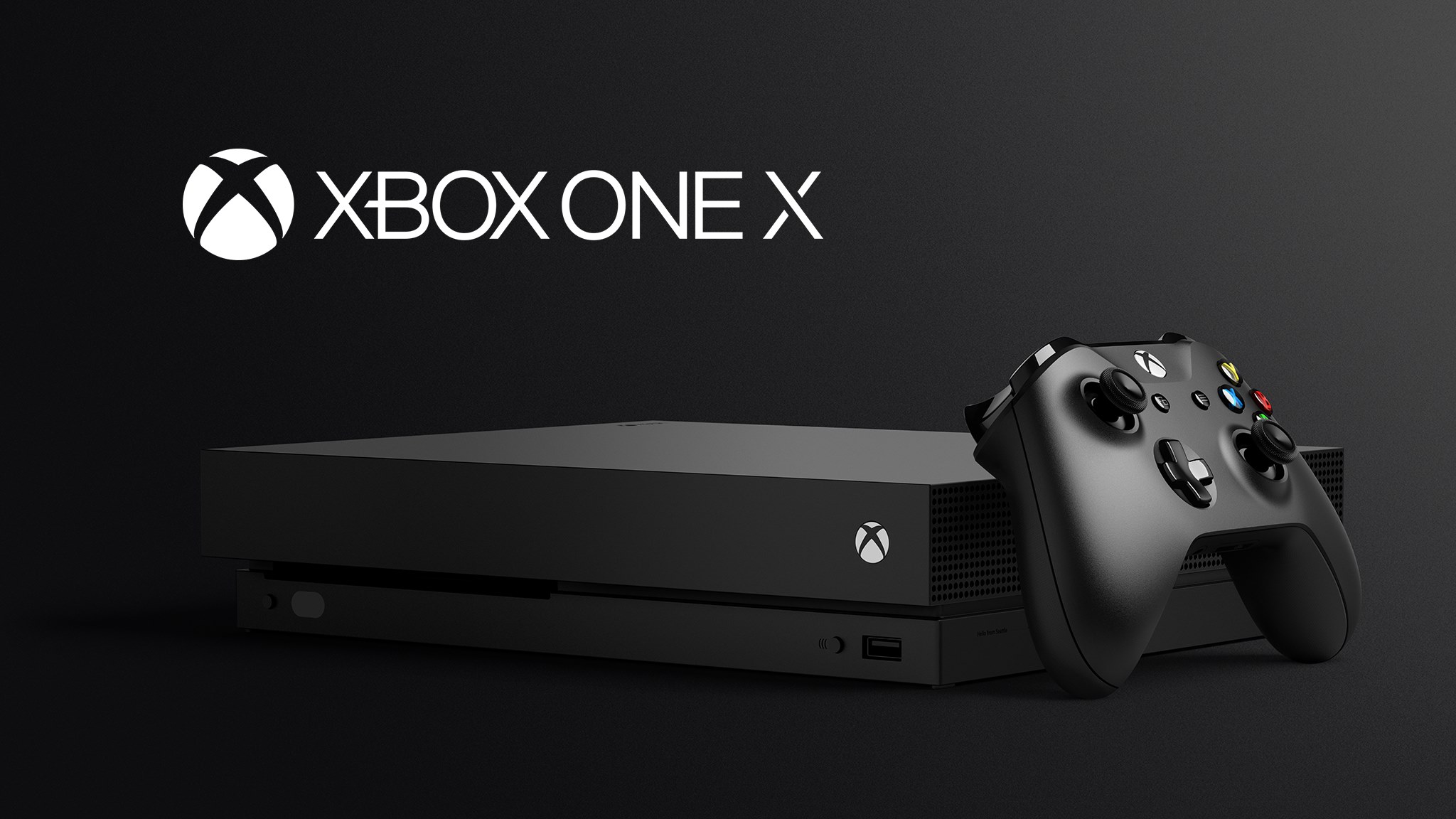 Imagen promocional de la Xbox One X