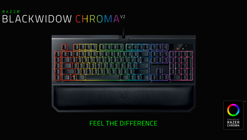 Imagen promocional del Razer Blackwidow Chromav2