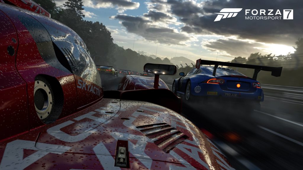 La calidad gráfica del Forza Motorsport 7 es digna de admirar y deja impresionado desde la primera a la última escena