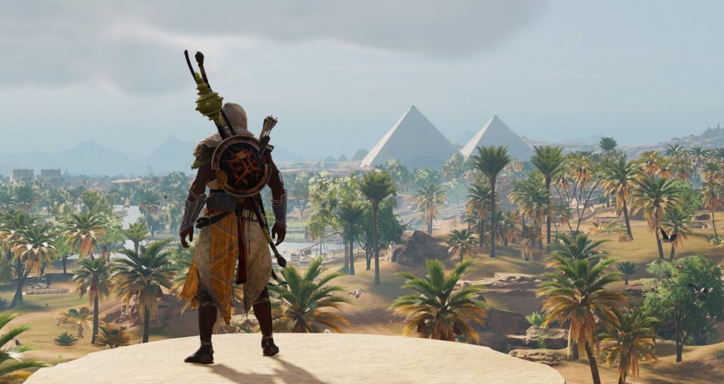 El Egipto recreado en A.C Originis es bello, enorme, y está vivo (captura in game)