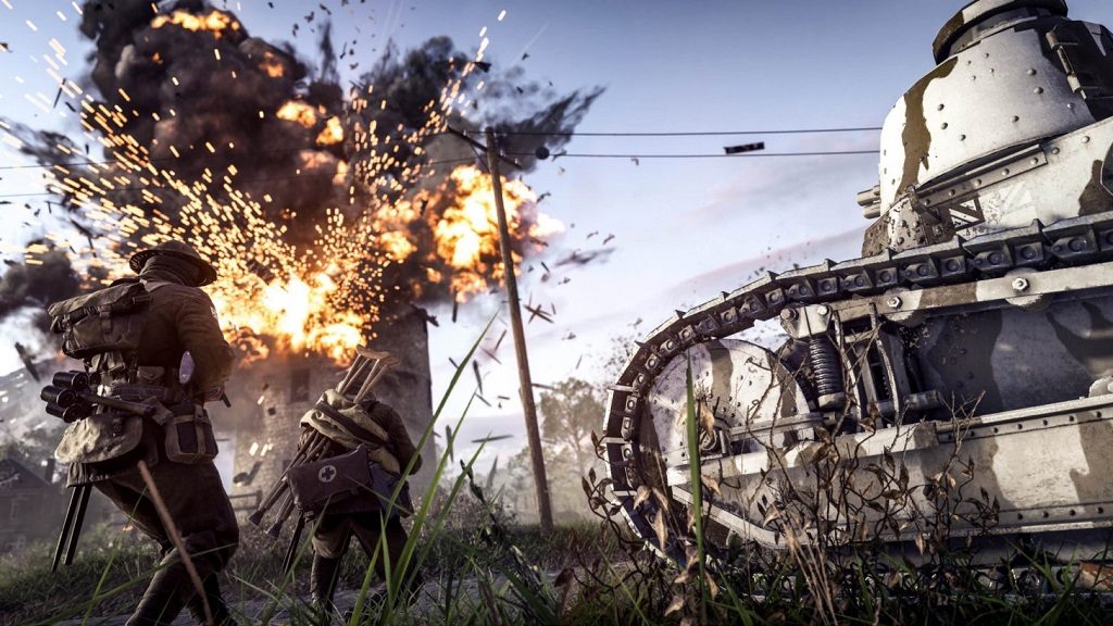 Otra imagen promocional de DICE del Battlefield 1: Incursions