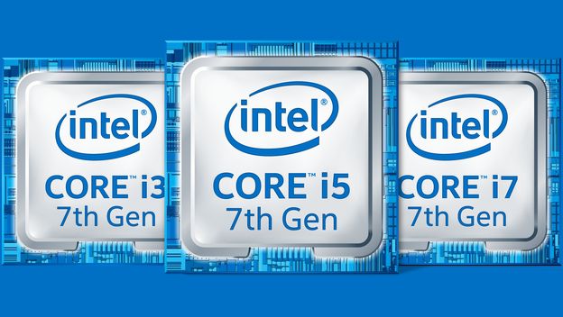 Imagen publicitaria de los Intel de 7º generación como el i7-7600U