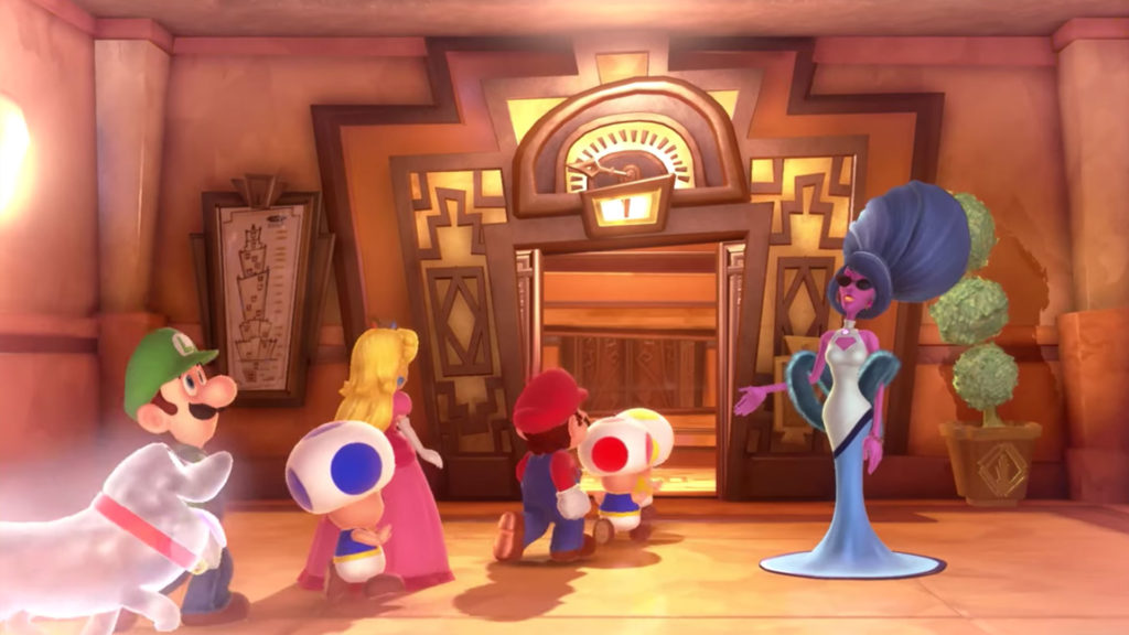 Luigi's Mansion 3 y la historia, con Peach, Mario y los Toad ya en el Hotel